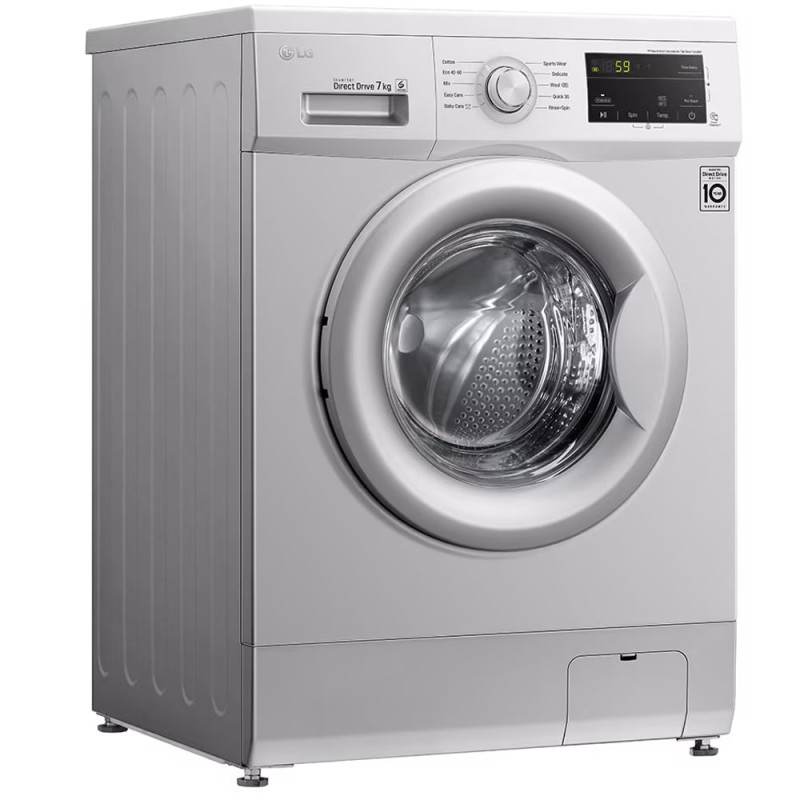 ماشین لباسشویی 7 کیلویی ال جی مدل FH2J3QDNG5 با سرعت چرخش 1200 دور