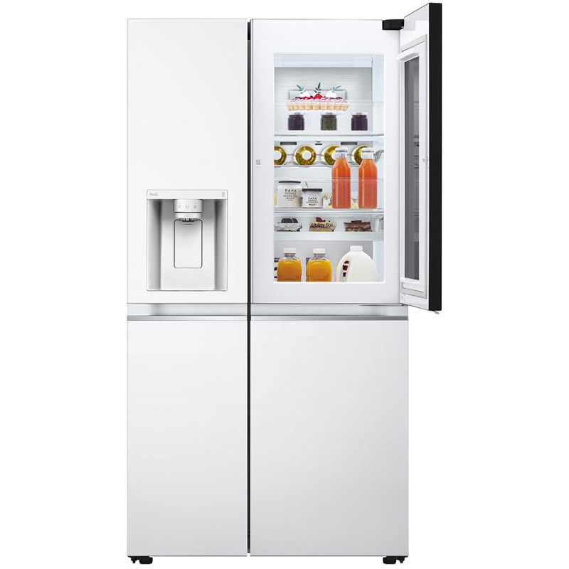 یخچال فریزر درب در درب ال جی GCX-287TVW یا X287 رنگ سفید محصول 2025