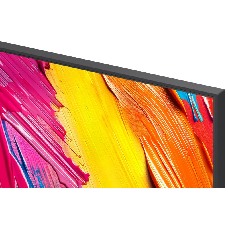 حاشیه‌ها و قاب اطراف صفحه‌نمایش تلویزیون ال جی 55QNED70 2025