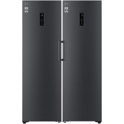 قیمت یخچال فریزر دوقلو ال جی GC-B511EADM و GC-B514EAFM یا GC-B511 و GC-B514 رنگ دودی محصول 2024