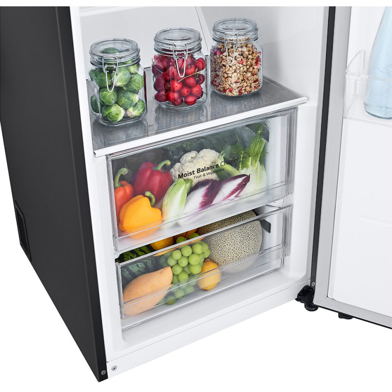 کشوی Moist Balance Crisper در یخچال ال جی GC-B511EADM رنگ دودی محصول 2024