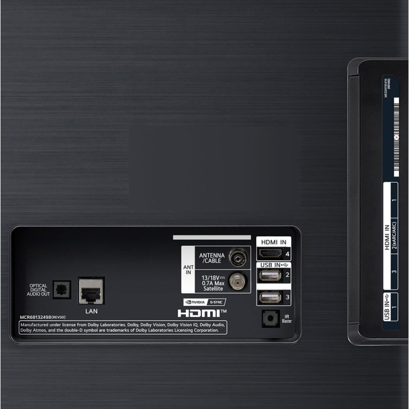 پورت‌های ورودی خروجی تلویزیون ال جی 55CS محصول 2025