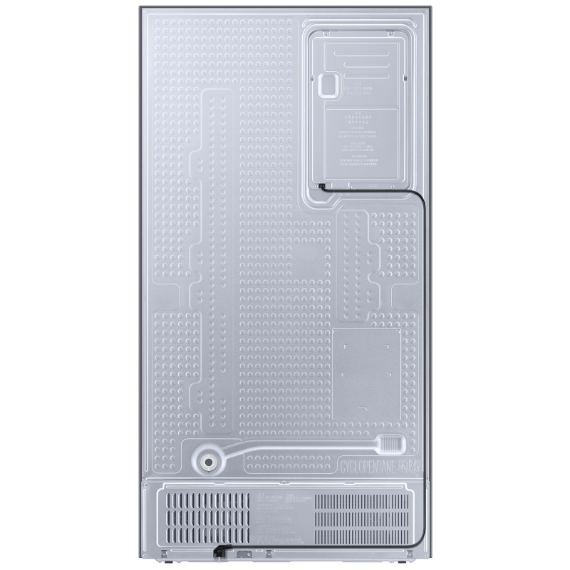 نمای پشت یخچال فریزر RS80DG5402SL سامسونگ رنگ نقره ای محصول 2024