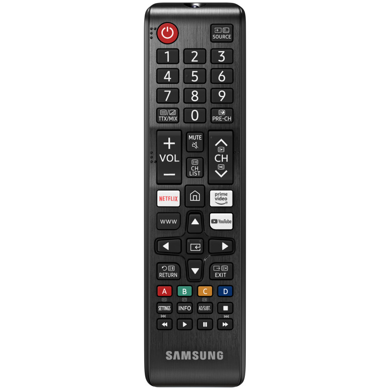 ریموت کنترل معمولی سامسونگ مدل TM1240A تلویزیون سامسونگ Q6F سایز 55 اینچ محصول 2025 مونتاژ مصر و مجارستان