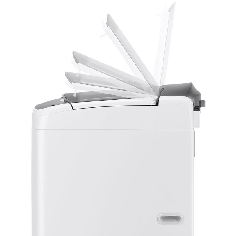 لباسشویی درب از بالای ال جی T18H3SDHTW رنگ سفید محصول 2023 با سیستم Soft Closing Door