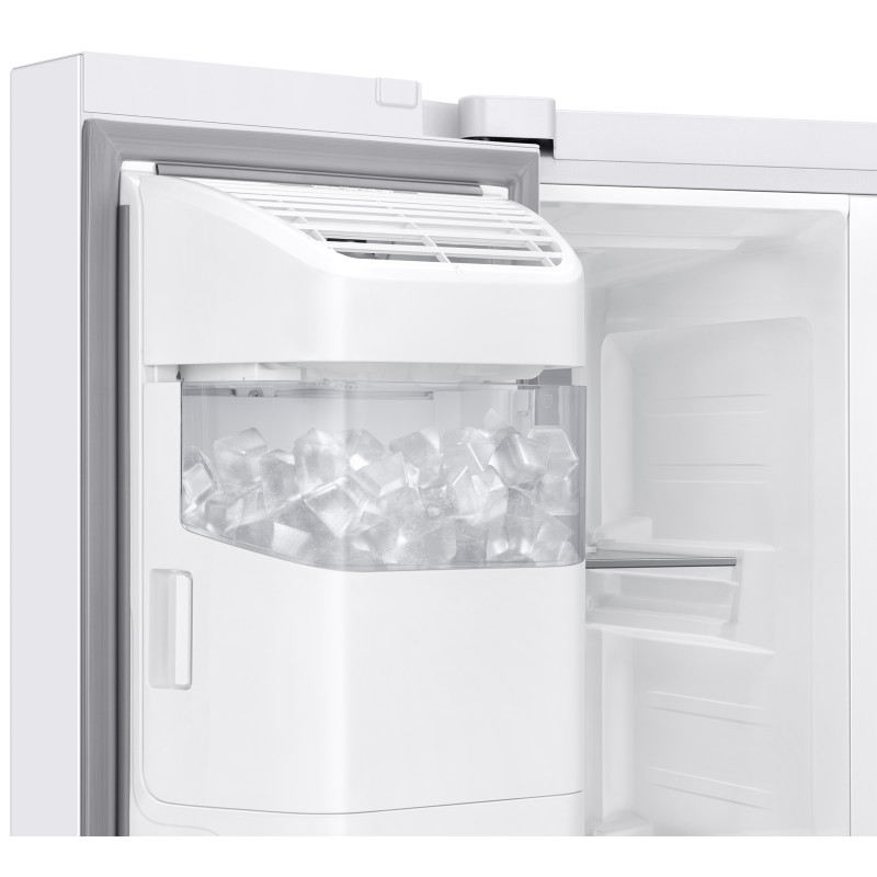 یخ ساز اتوماتیک یخچال فریزر سامسونگ RS80DG5402WW رنگ سفید محصول 2024