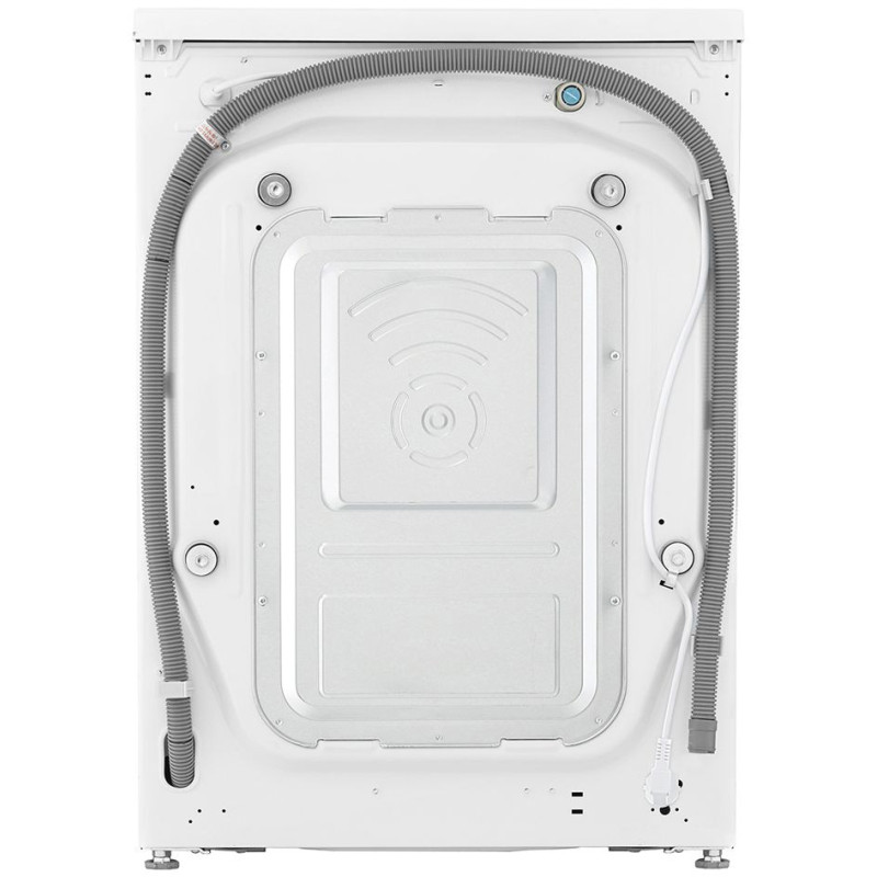 نمای پشت ماشین لباسشویی و خشک کن 13/7 کیلوگرم ال جی WDR1307BWP (F4Y9LDP2W) رنگ سفید محصول 2024