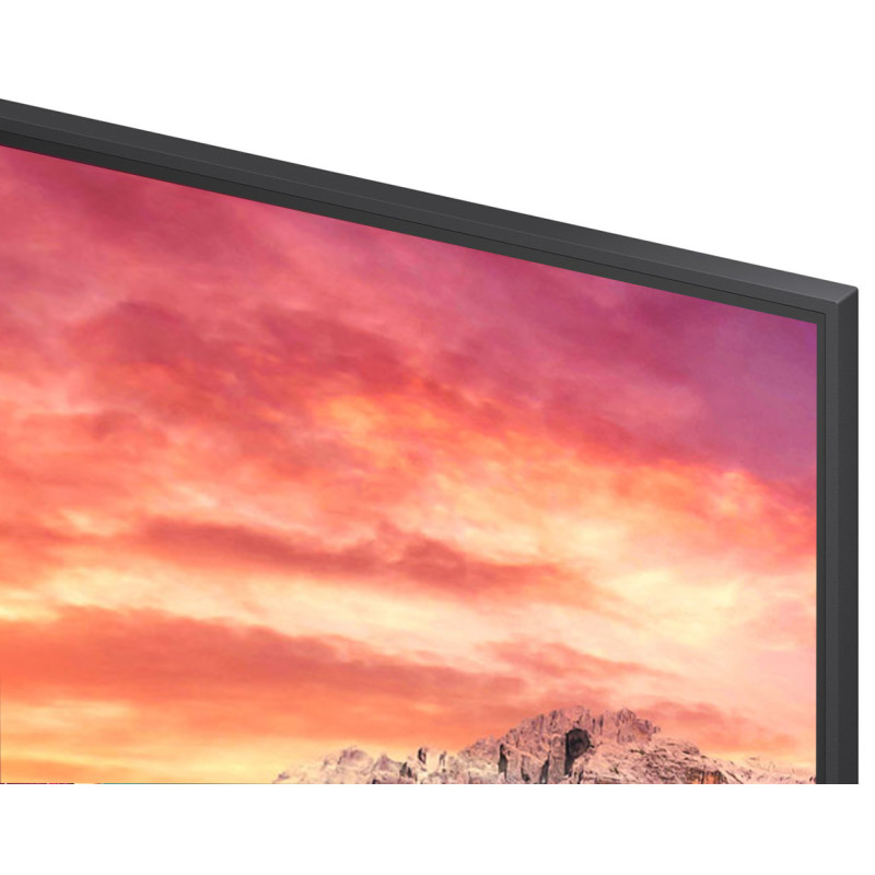 حاشیه‌ها و قاب باریک اطراف صفحه‌نمایش تلویزیون ال جی 55UA851C محصول 2025