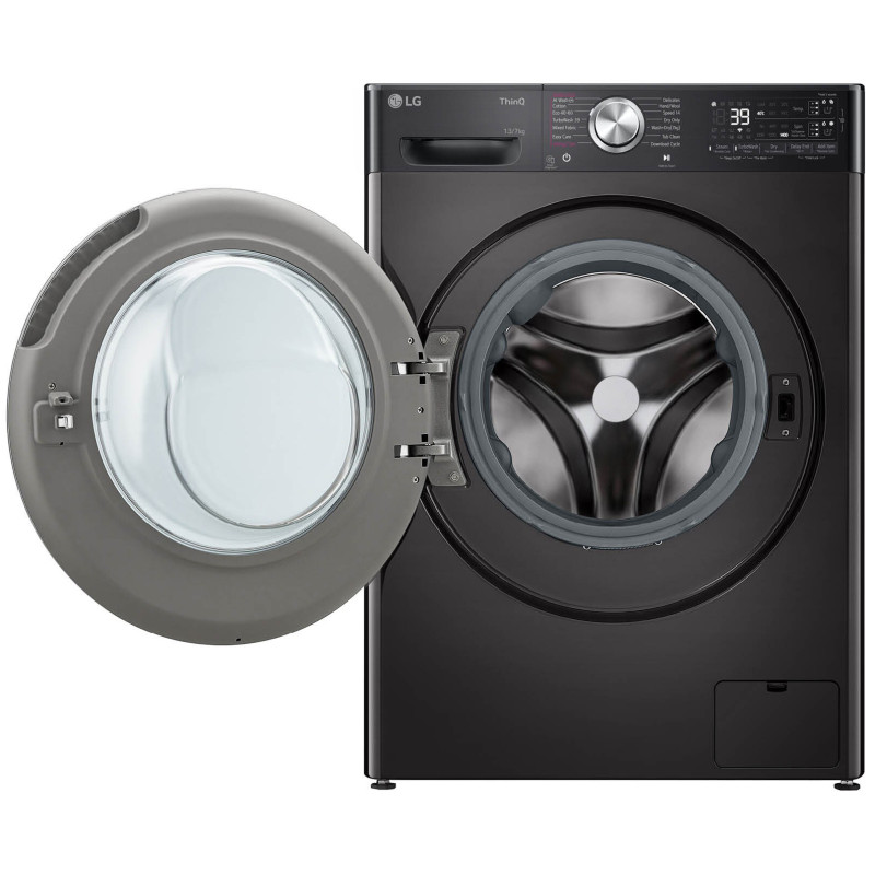 ماشین لباسشویی و خشک کن ال جی WDR1307PBP رنگ دودی محصول 2024