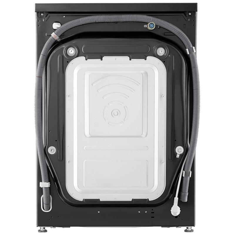 نمای پشت ماشین لباسشویی و خشک کن LG WDR1307PBP (F4Y9LDP2Z) رنگ دودی محصول 2024