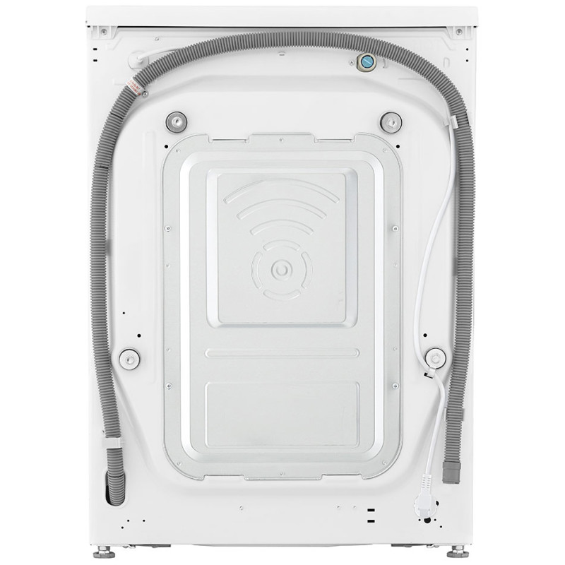 نمای پشت ماشین لباسشویی LG F4Y3RYGYWV رنگ سفید محصول 2024