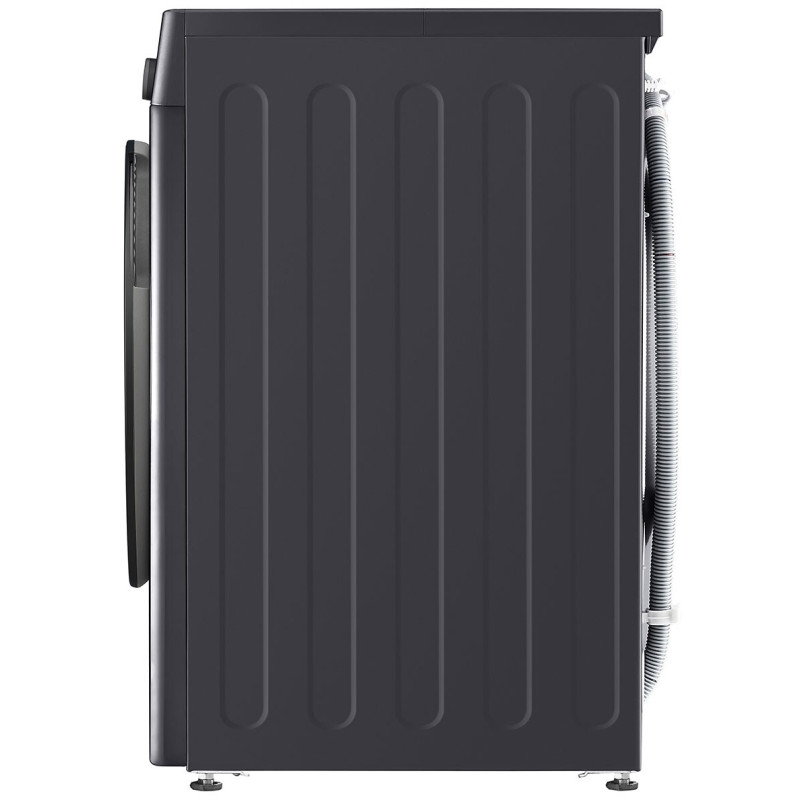 نمای بغل ماشین لباسشویی ال جی F4Y3RYGYJV رنگ دودی محصول 2024