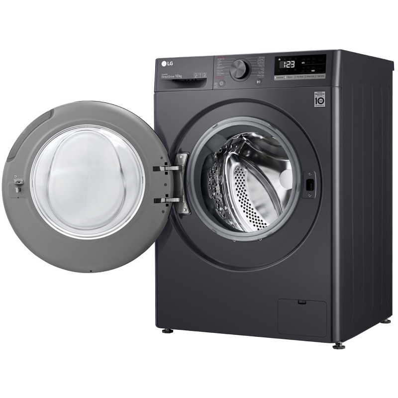 ماشین لباسشویی درب از جلو ال جی F4Y3RYGYJV رنگ دودی محصول 2025