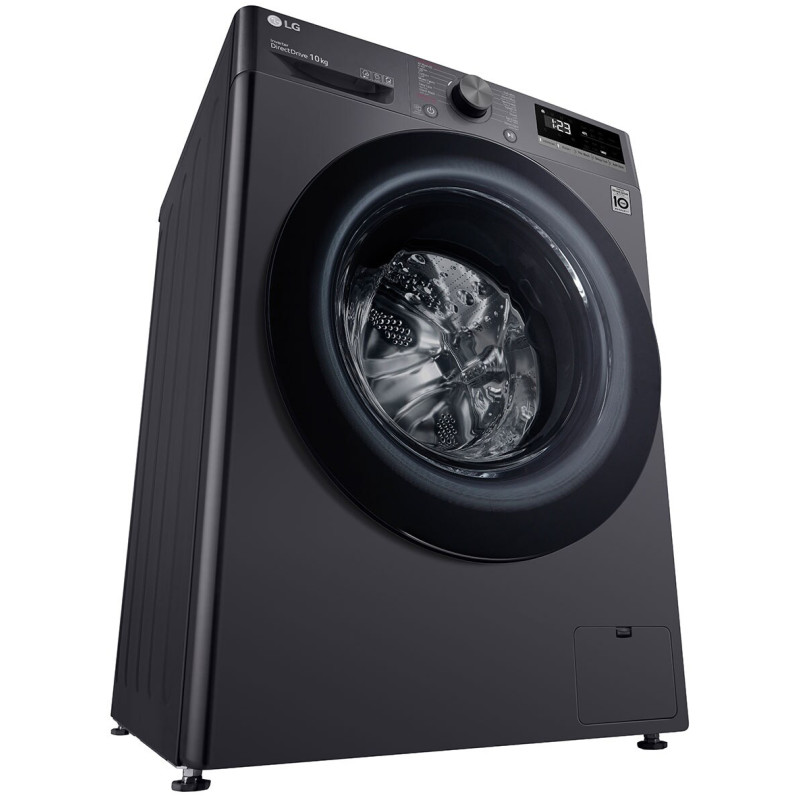 ماشین لباسشویی LG F4Y3RYGYJV رنگ دودی محصول 2024