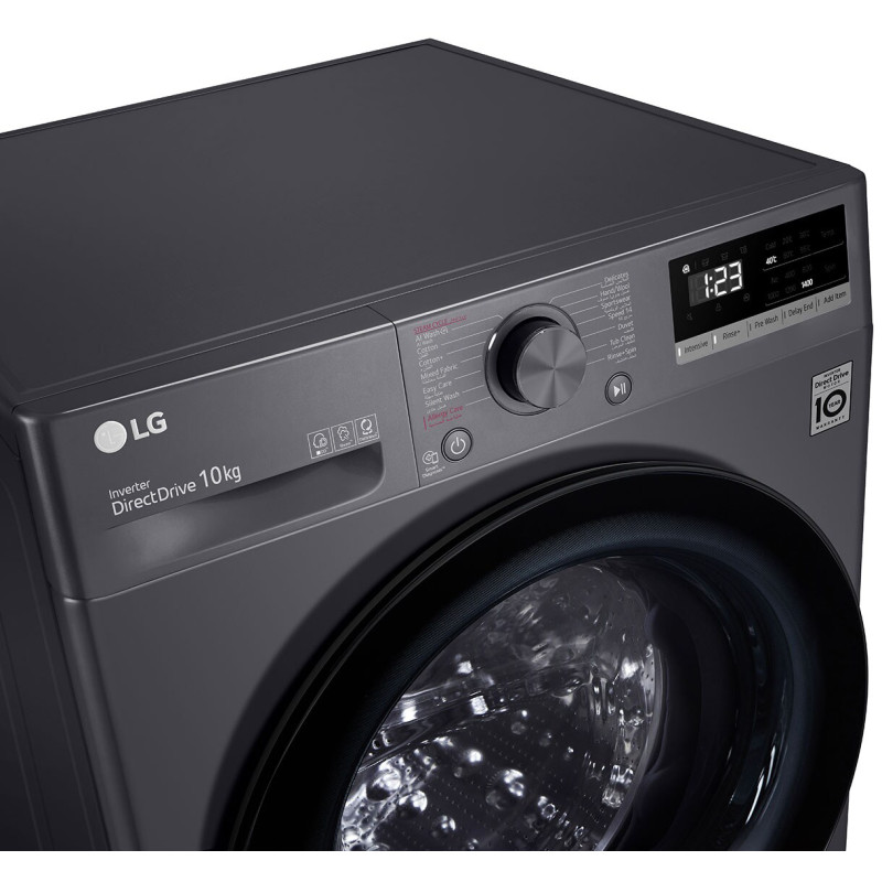 ماشین لباسشویی F4Y3RYGYJV ال جی رنگ دودی محصول 2024