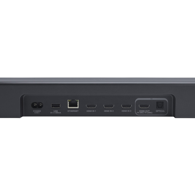 پورت های ورودی خروجی ساندبار جی بی ال BAR 1000 MK2 محصول 2025