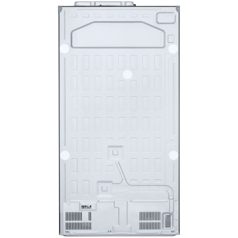 نمای پشت یخچال فریزر ال جی GCB-287GNWC رنگ سفید محصول 2022
