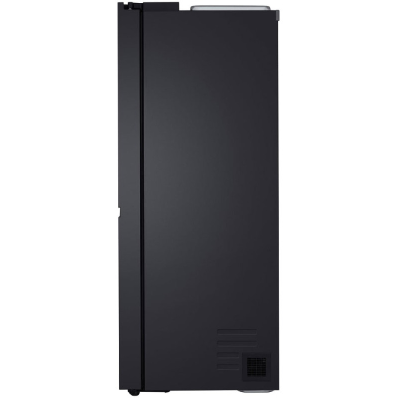 نمای بغل یخچال فریزر LG GCB-287GNWB رنگ مشکی محصول 2022