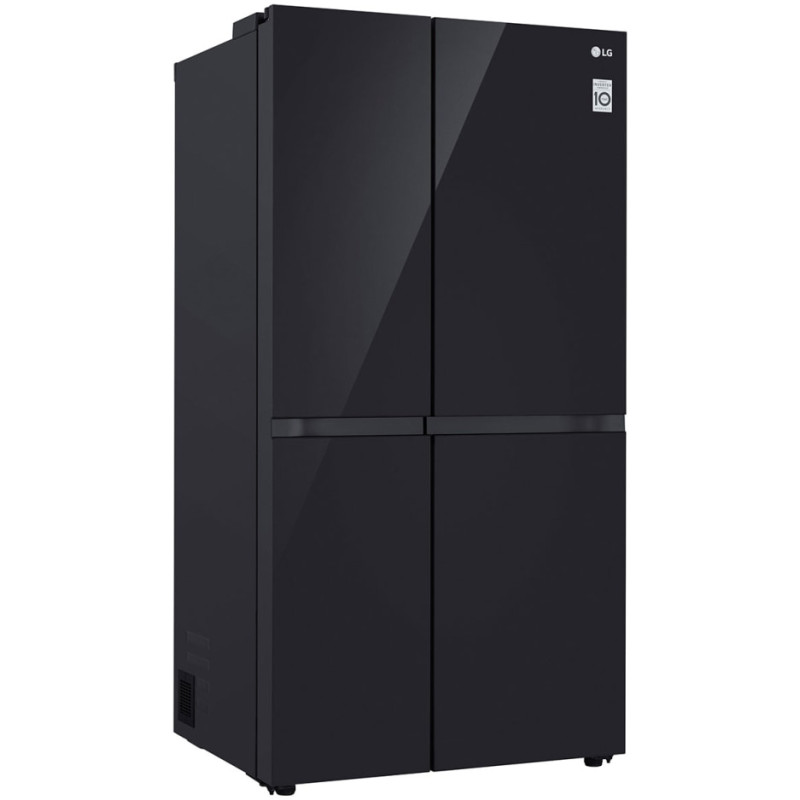 یخچال فریزر ال جی GCB-287GNWB رنگ مشکی آینه ای محصول 2022