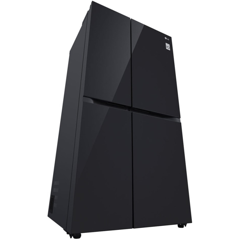 LG GCB-287GNWB Black Glass 2022 694 Liter Refrigerator Freezer