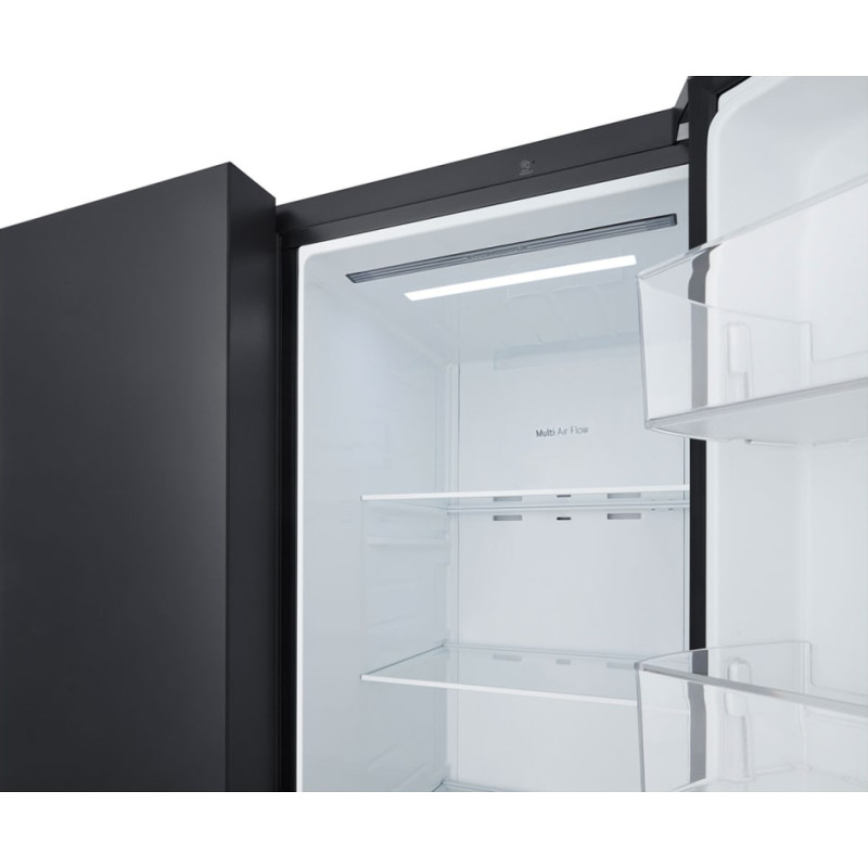 یخچال فریزر GCB-287GNWB یا B287 ال جی محصول 2022 رنگ مشکی براق