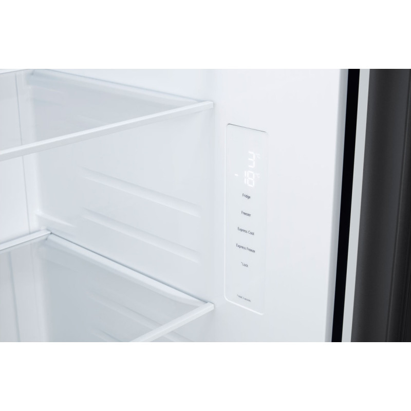 پنل کنترلی داخل یخچال فریزر LG GCB-287GNWB رنگ مشکی براق محصول 2022