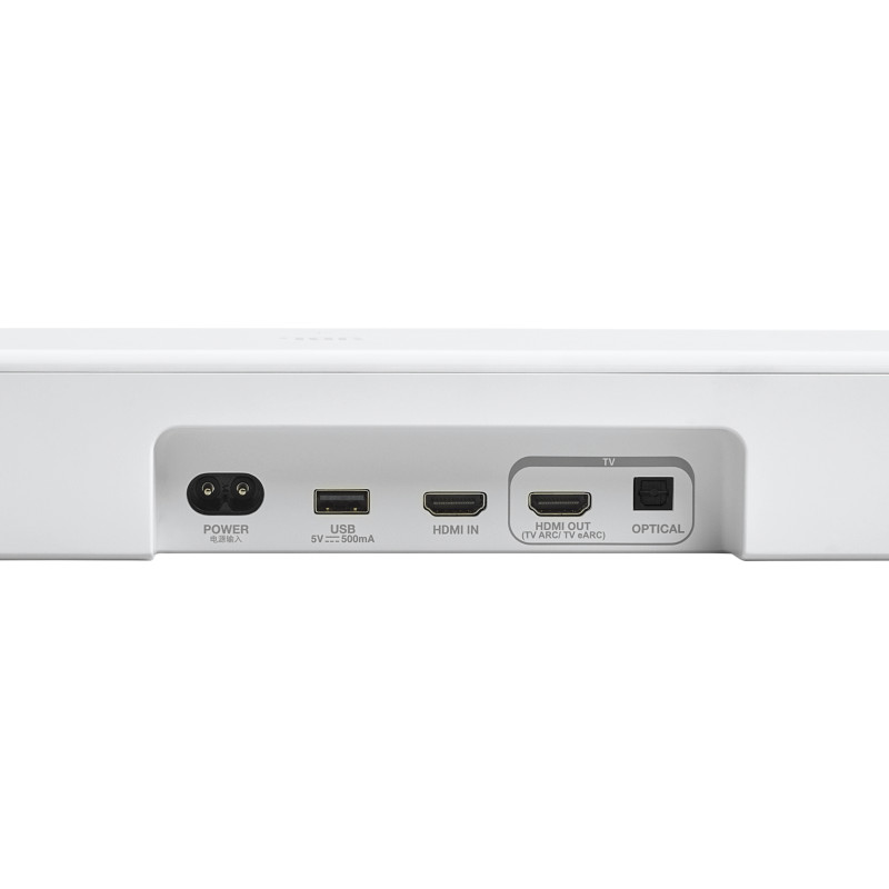 پورت های ورودی خروجی ساندبار سفید جی بی ال BAR 300 MK2 محصول 2025