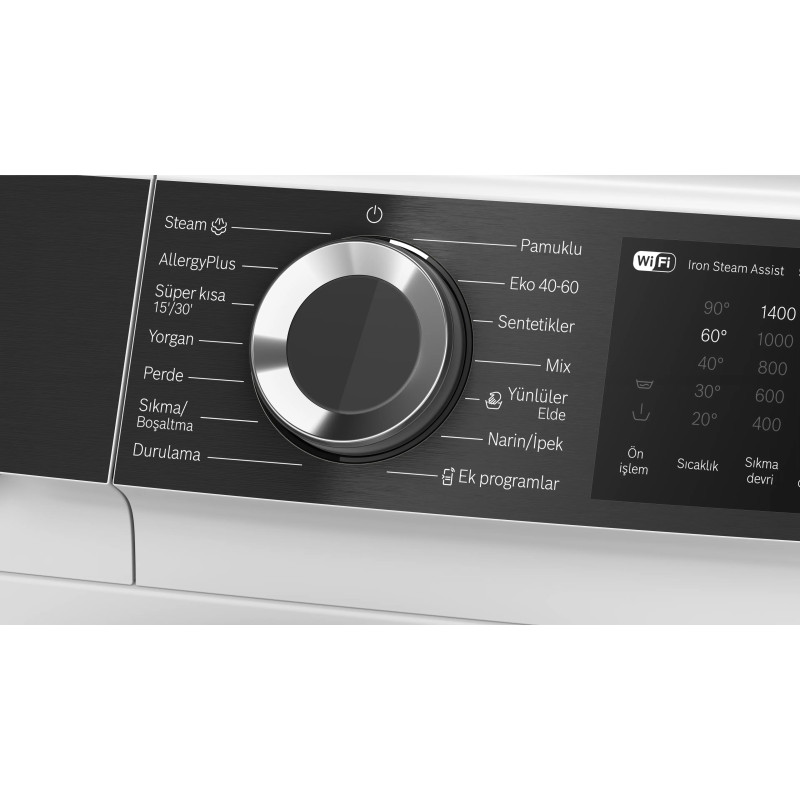 پنل کنترلی ماشین لباسشویی WGK244Z0ME رنگ سفید محصول 2025