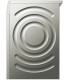 ماشین لباسشویی Bosch WGK244ZXME رنگ نقره ای محصول 2025 از نمای بغل