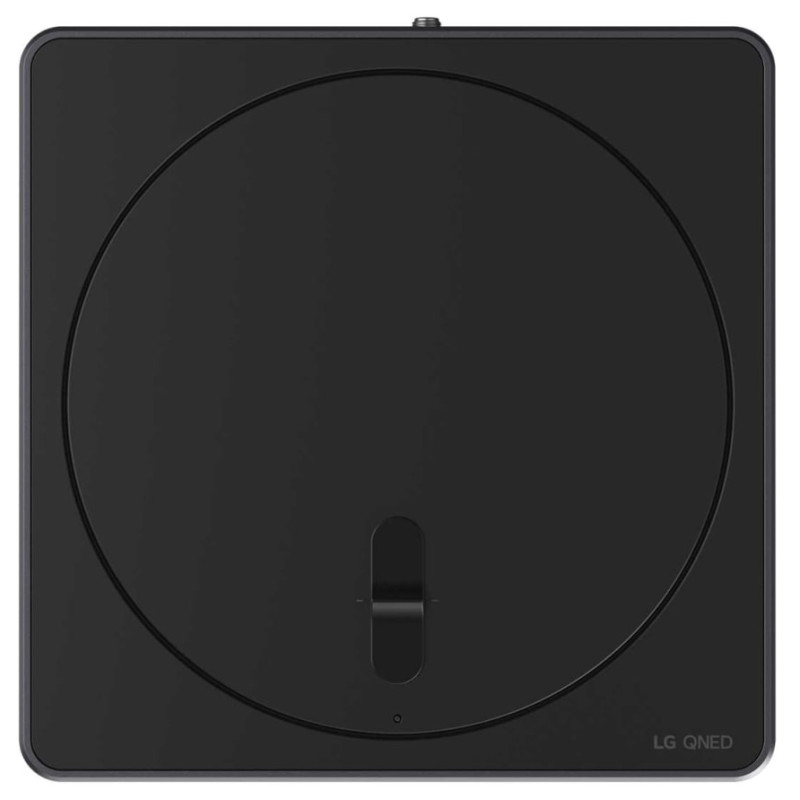 نمای بالای زیرو کانکت باکس تلویزیون ال جی 65QNED9M محصول 2025 مونتاژ مصر، اندونزی و لهستان