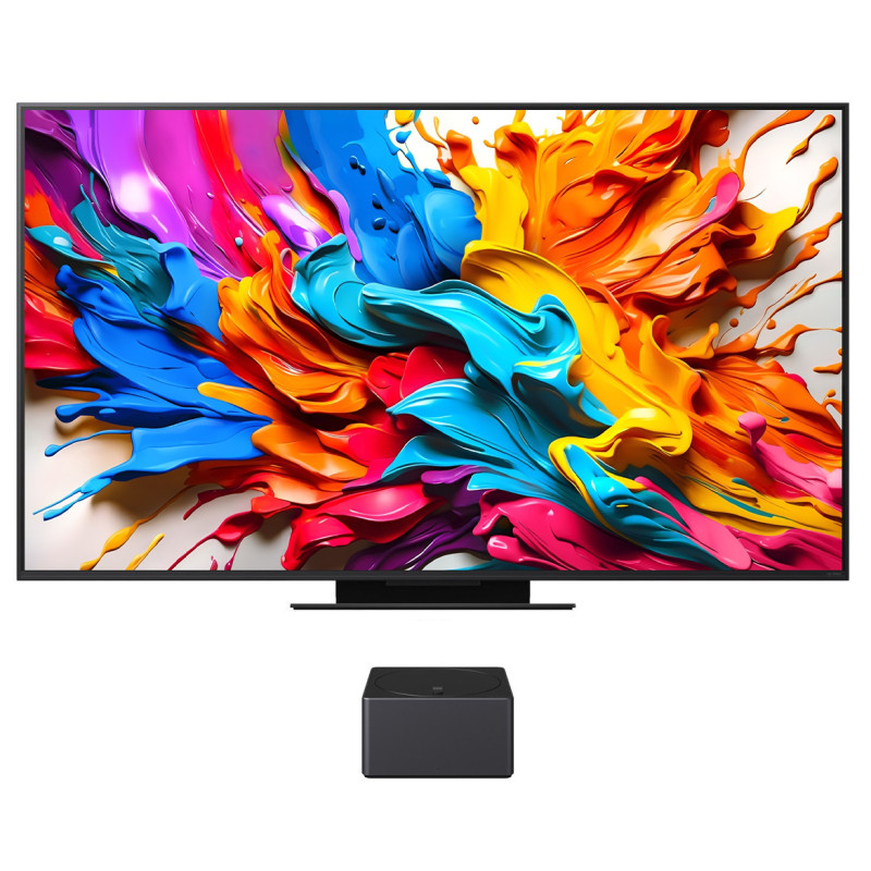 تلویزیون ال جی 65QNED9M به همراه زیرو کانکت باکس محصول 2025 مونتاژ لهستان