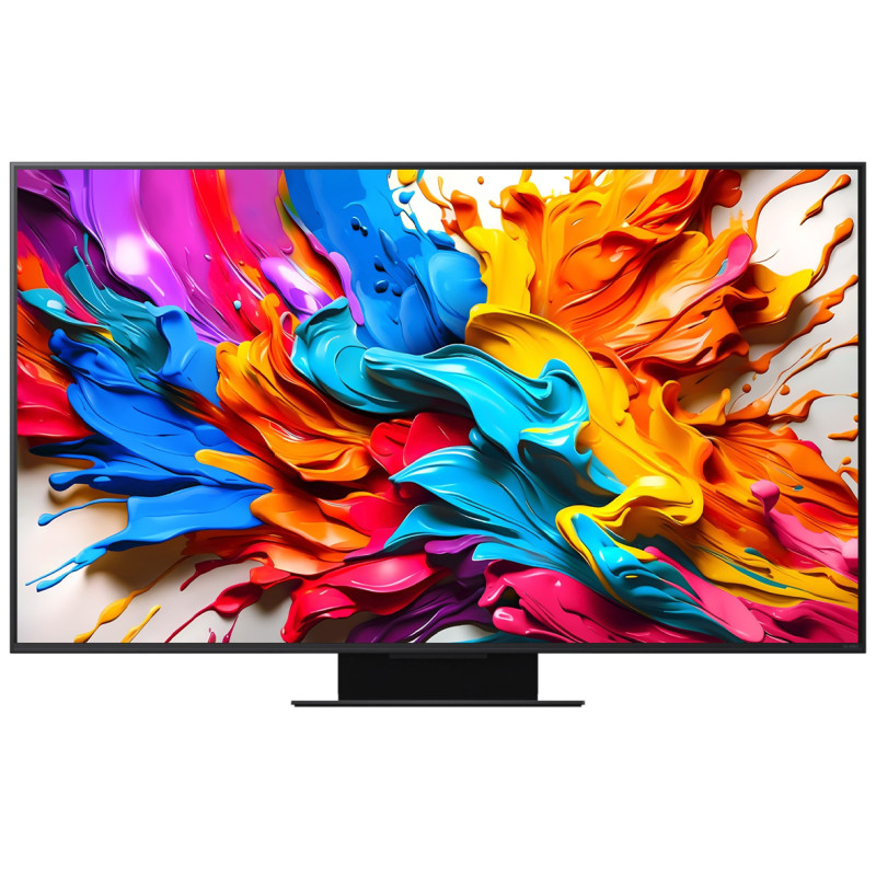 تلویزیون ال جی 65QNED9M با پایه های نصب شده در حالت ساندبار محصول 2025 مونتاژ لهستان