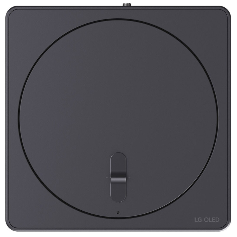 نمای بالای دستگاه Zero Connect Box تلویزیون ال جی 77M5 محصول 2025