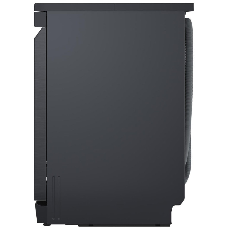 نمای بغل ماشین ظرفشویی DFC287HMS رنگ مشکی مات