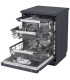 ماشین ظرفشویی و خشک کن سه طبقه ال جی DFC287HMS رنگ مشکی مات