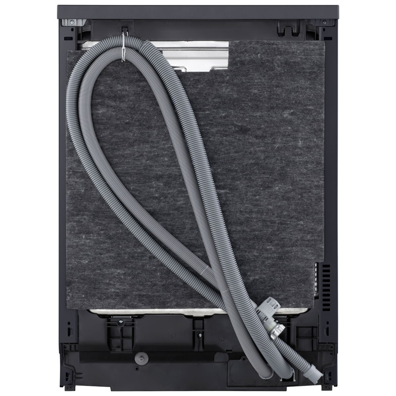 طراحی و نمای پشت ماشین ظرفشویی LG DFC287HMS رنگ مشکی مات