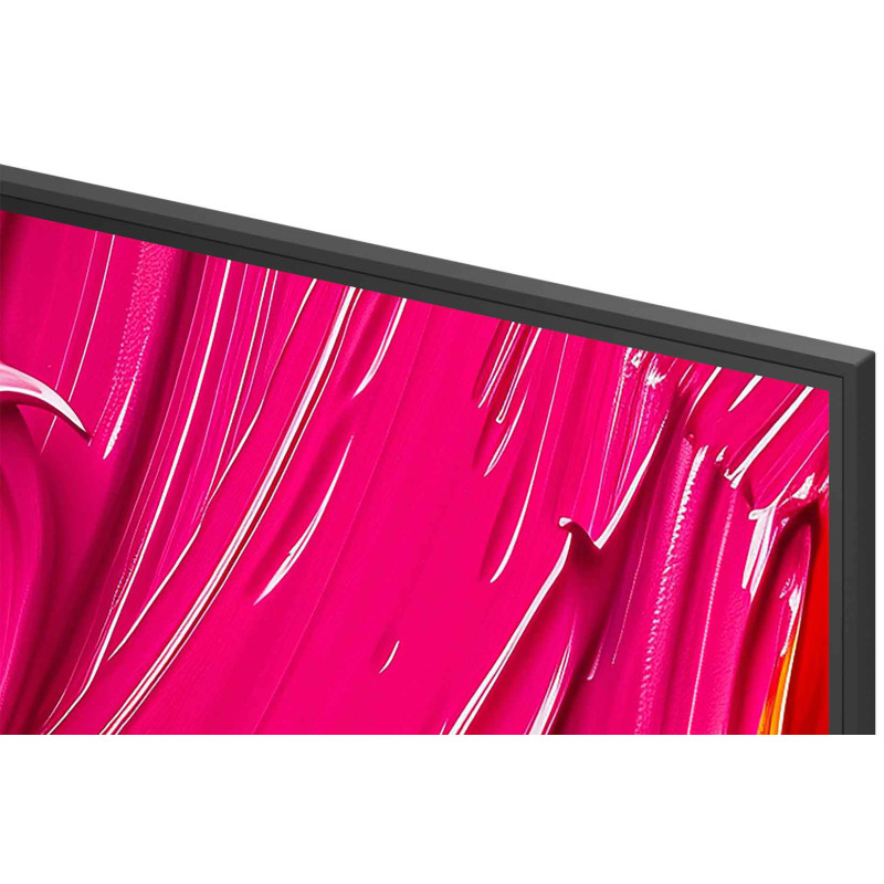 حاشیه ها و قاب باریک اطراف صفحه نمایش تلویزیون ال جی 86QNED80 محصول 2025