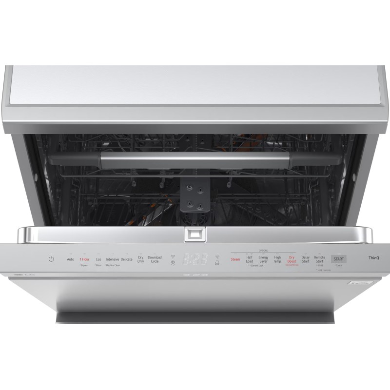 پنل کنترلی مخفی ماشین ظرفشویی ال جی DFC287HVS رنگ نقره ای محصول 2025