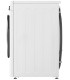 نمای پهلو ماشین لباسشویی ال جی WR9011BWG رنگ سفید