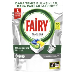 قیمت قرص ماشین ظرفشویی فیری مدل PLATINUM بسته 50 عددی