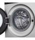 داخل دیگ شست‌وشوی ماشین لباسشویی ال جی F4X5RYG23 رنگ نقره‌ای محصول 2025 با طراحی برجسته (Embossing)