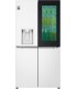 یخچال فریزر ال جی GR-X34FRQRL یا X34 رنگ سفید محصول 2025 با قابلیت InstaView MyColor رنگ سبز زمردی (Emerald Green)