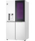 یخچال فریزر ال جی GR-X34FRQRL رنگ سفید محصول 2025 با قابلیت InstaView MyColor رنگ بنفش آمیتیست (Amethyst Purple)