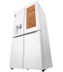 رنگ نارنجی سیترینی (Citrine Orange) قابلیت InstaView MyColor یخچال فریزر GR-X34FRQRL رنگ سفید محصول 2025