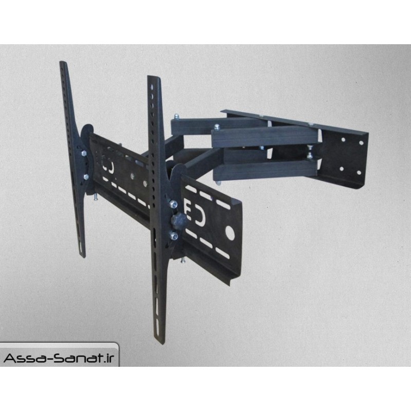 قیمت و خرید براکت دیواری تلویزیون دوبازو 55  اینچ - براکت بازویی متحرک