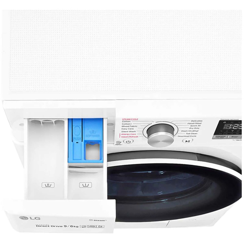 محفظه مواد شوینده و نرم کننده ماشین لباسشویی ال جی مدل F4V5VGP0W