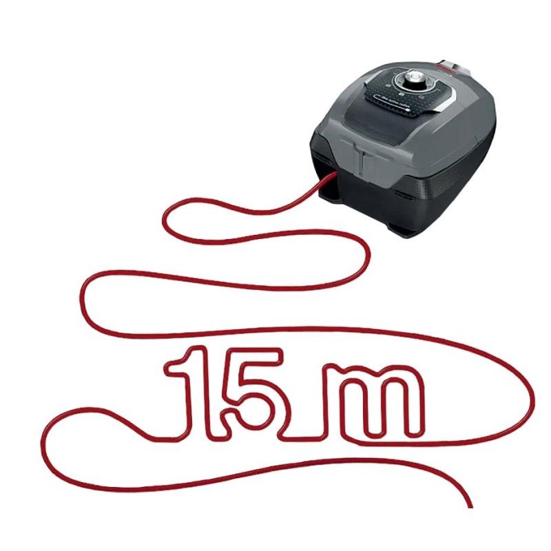 جاروبرقی بوش BGL8PRO5 سری 8 دارای سیم برق 12 متری و شعاع کارکرد 15 متری