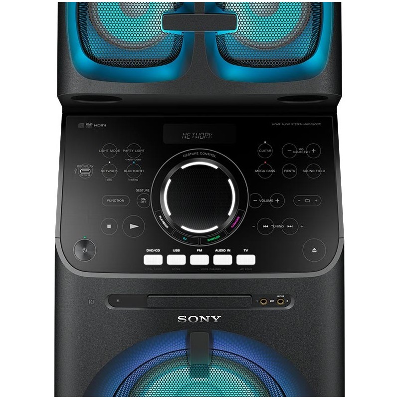 پنل کنترلی سیستم صوتی سونی MHC-V90DW