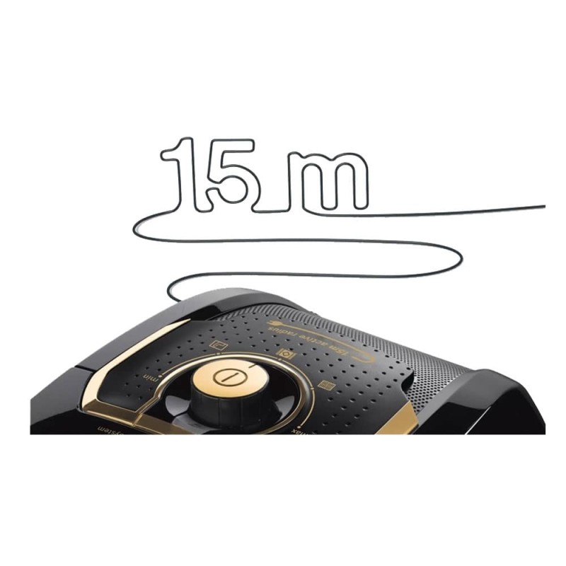 جاروبرقی 2200 وات بوش BGL8GOLDIR با سیم برق 12 متری و شعاع کارکرد 15 متری