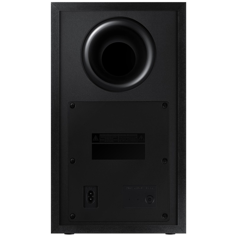 نمای پشت ووفر ساندبار HW-A650